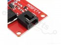 Transistor N-MOSFET IRF540 enkelvoudig board